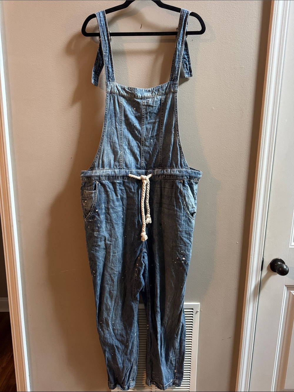 We The Free Denim Utility Overalls - Blue